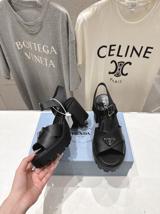 Prada 2026 Sandal 90mm Leather 852708