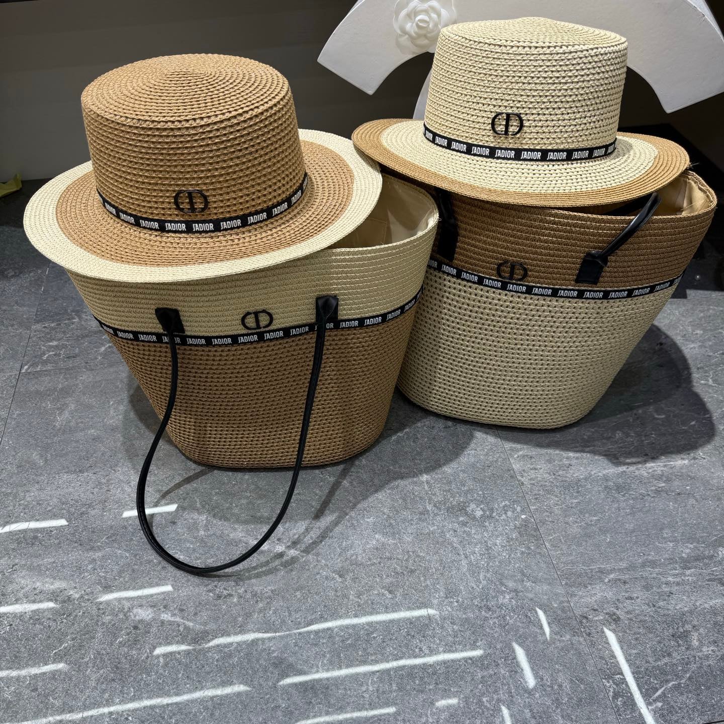 CD Tote Bag & Hat Set Plant Grass 209739