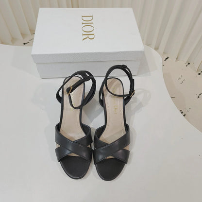 Dior 2026 Granville Heeled Sandal Lambskin 927498