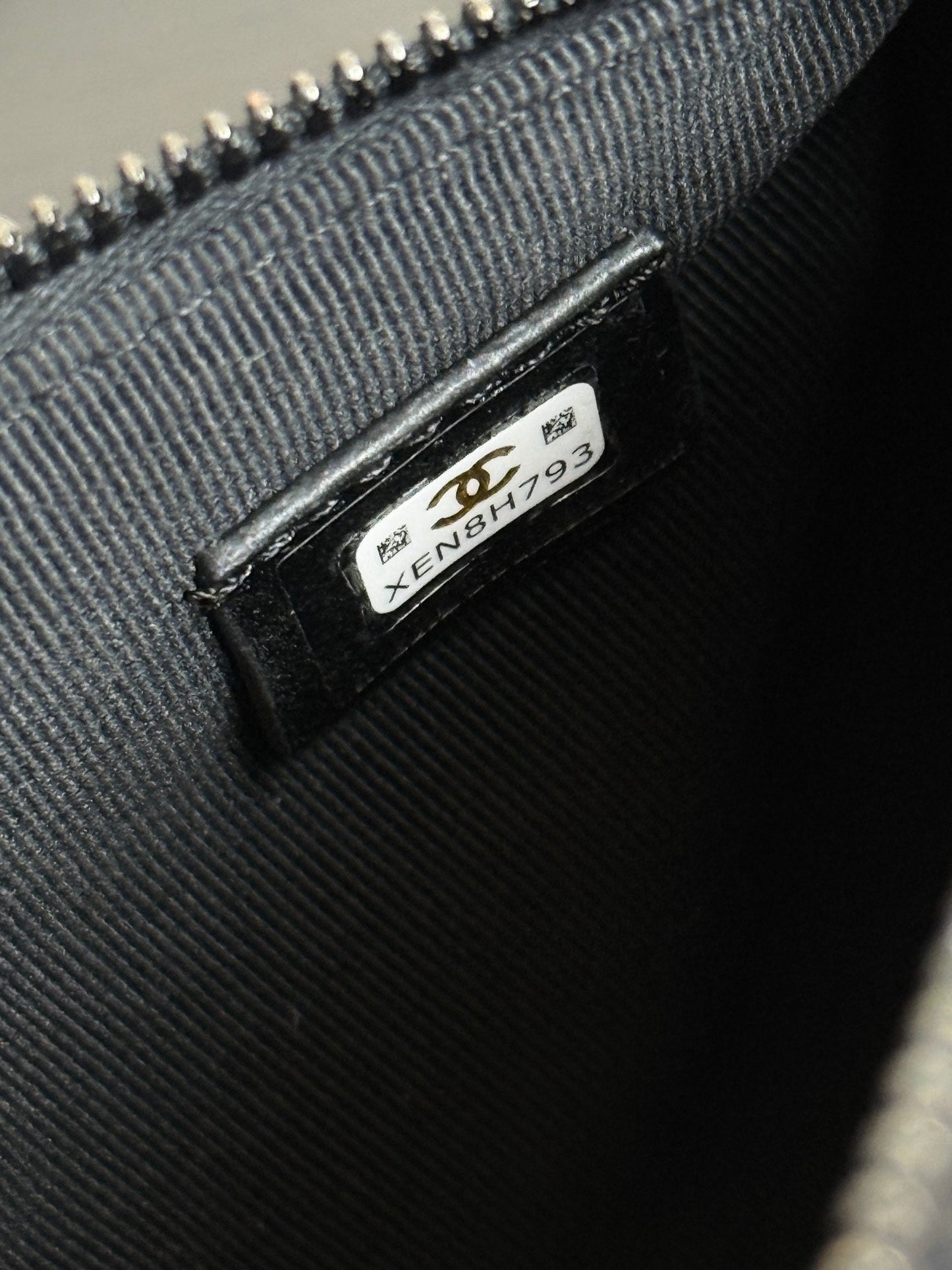 Chanel 2026 Bowling Bag 18.5cm Full Black Lambskin