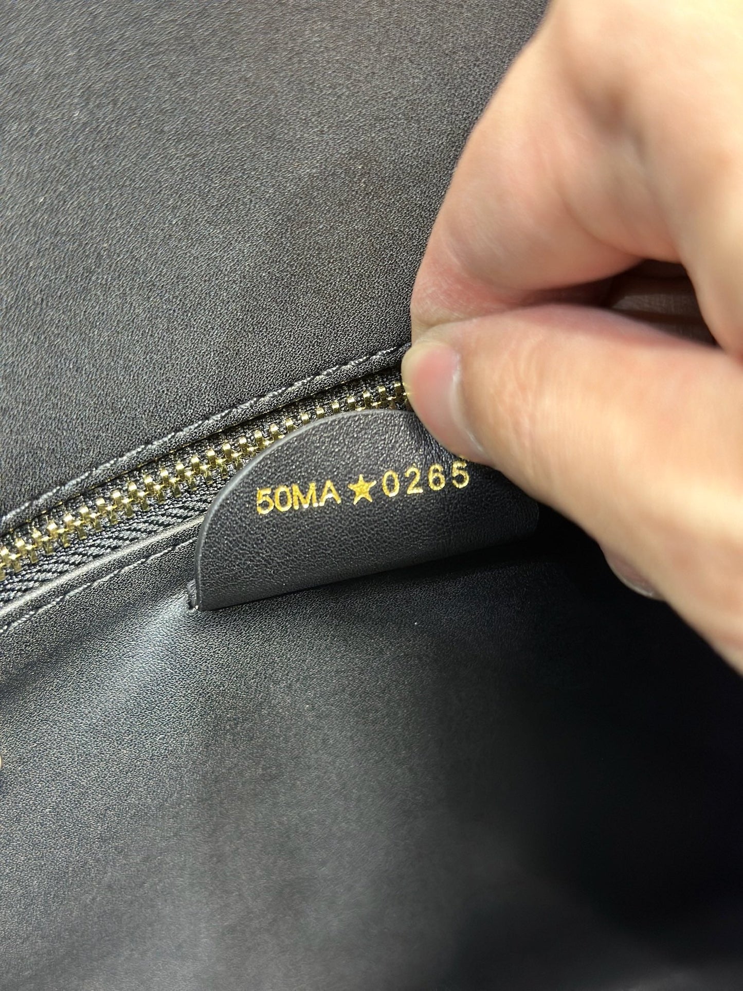 CD 26s Medium Diorly Bag Black Suede 288359