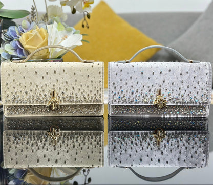 CD My Mini Bag Metallic 21cm Leather Crystal 160823
