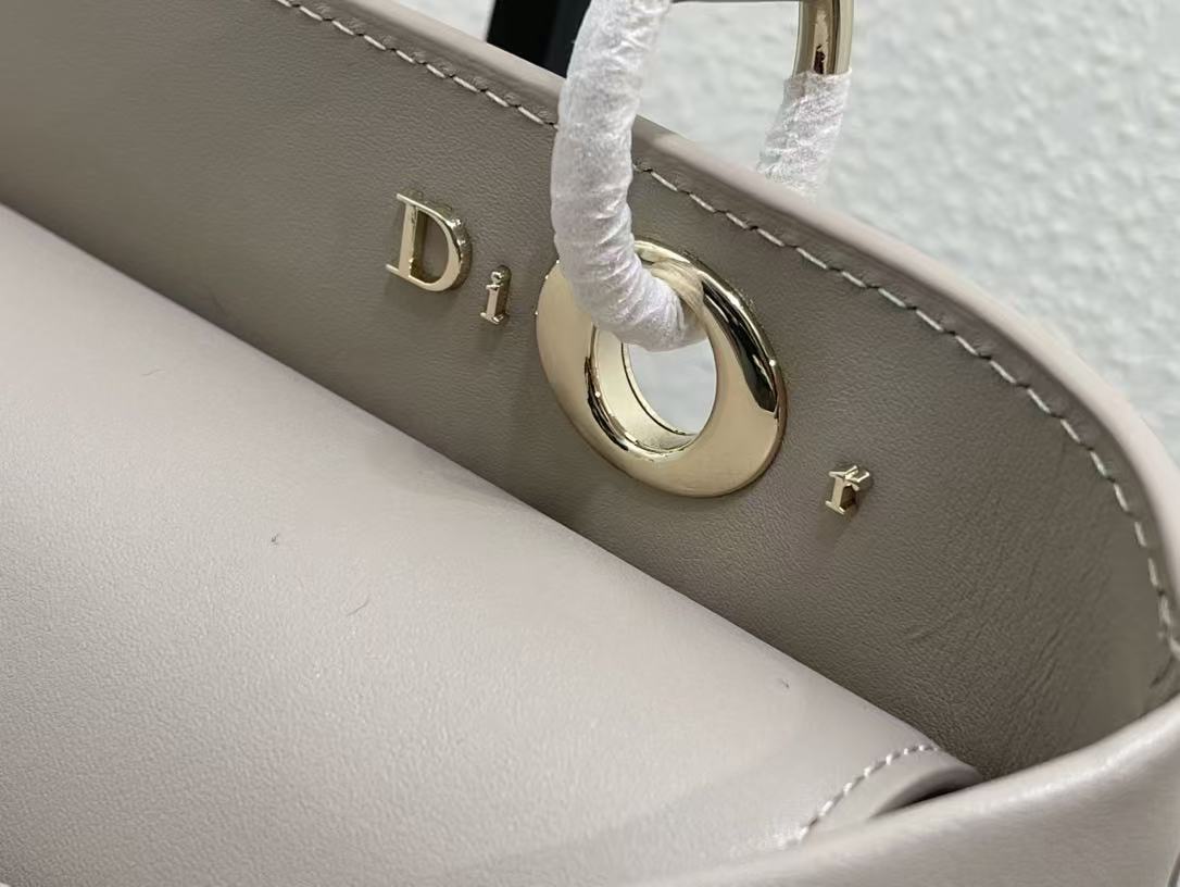 CD 26s Small Cigale Bag Light Taupe Lambskin
