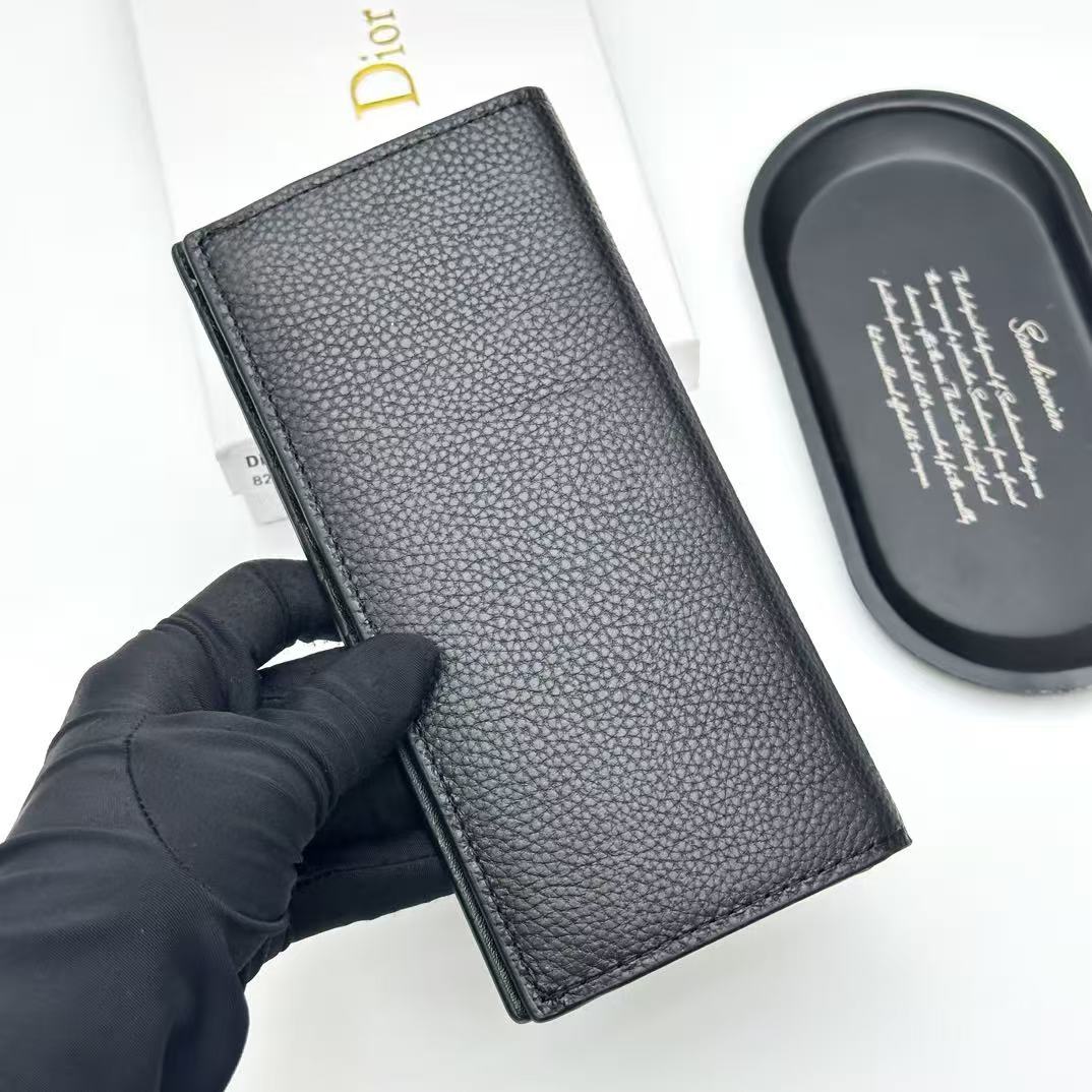 CD Icon Long Bifold Wallet