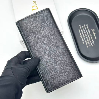CD Icon Long Bifold Wallet