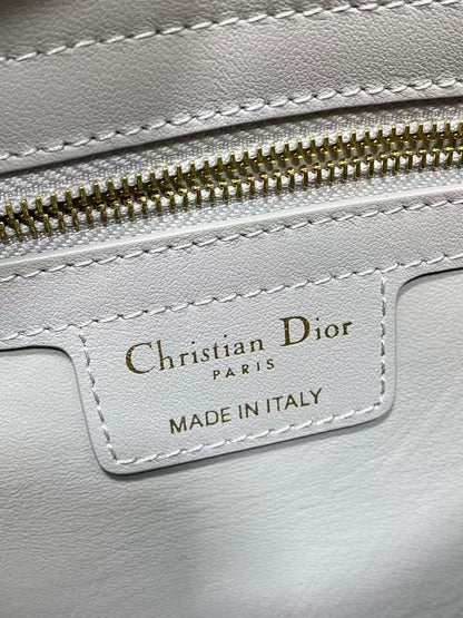 CD 26s Small Cigale Bag Grey Lambskin