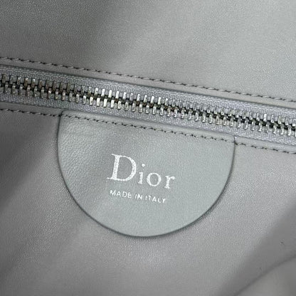 CD Diorly Shoulder Bag 31.5cm Gris Pietro Suede Leather 158564