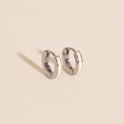 Color Tiny Huggie Hoop Earrings