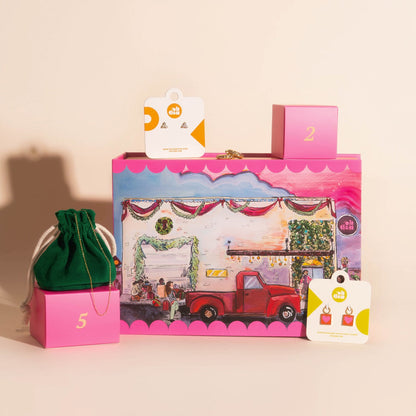 Variety Jewelry Advent Calendar Box (12-piece)