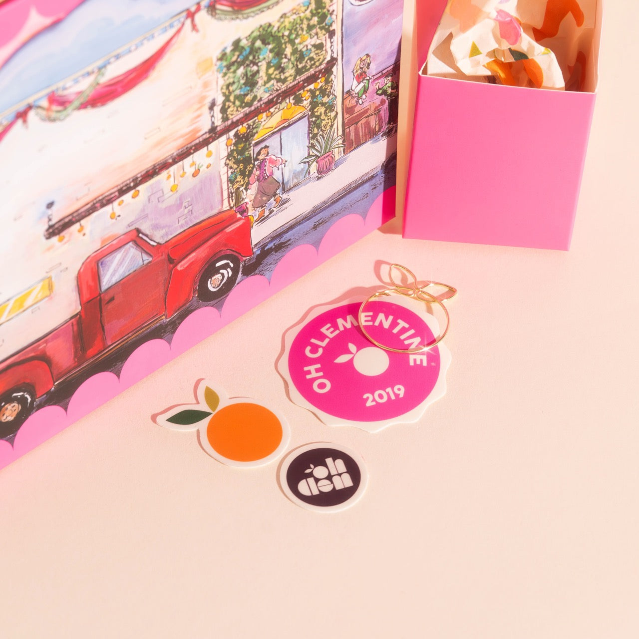 Kids Mystery Jewelry Advent Calendar Box (12-piece)