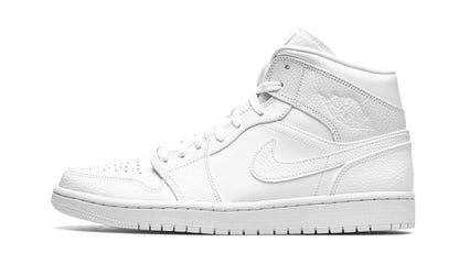 Air Jordan 1 Mid “Triple White” Sneakers - Game Changer