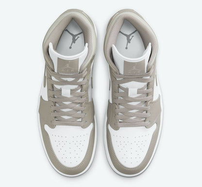 Air Jordan 1 Mid Linen Sneakers - Elite Edition | Must-Cop