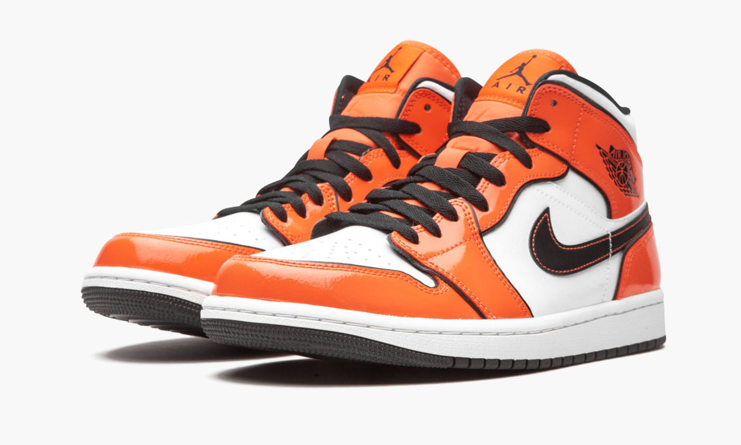 Air Jordan 1 Mid SE “Turf Orange” Sneakers - All-Day Comfort