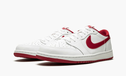 Air Jordan 1 Retro Low OG “White / Varsity Red” Sneakers - Basketball Legend