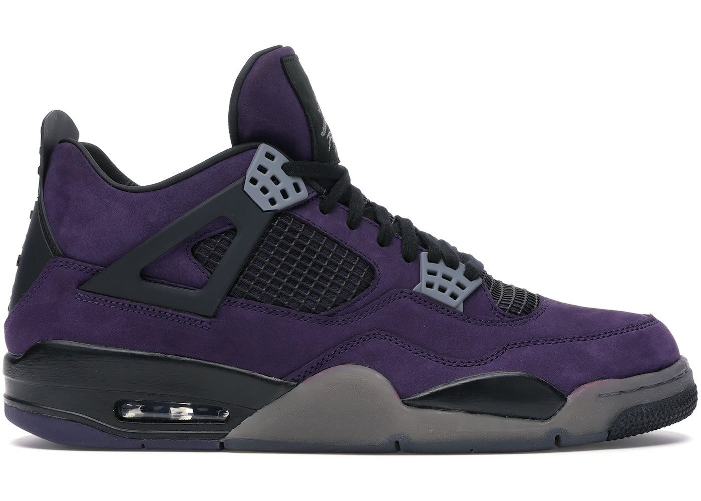 Air Jordan 4 Retro TraviScots Purple CI1184 Sneakers - Limited Edition