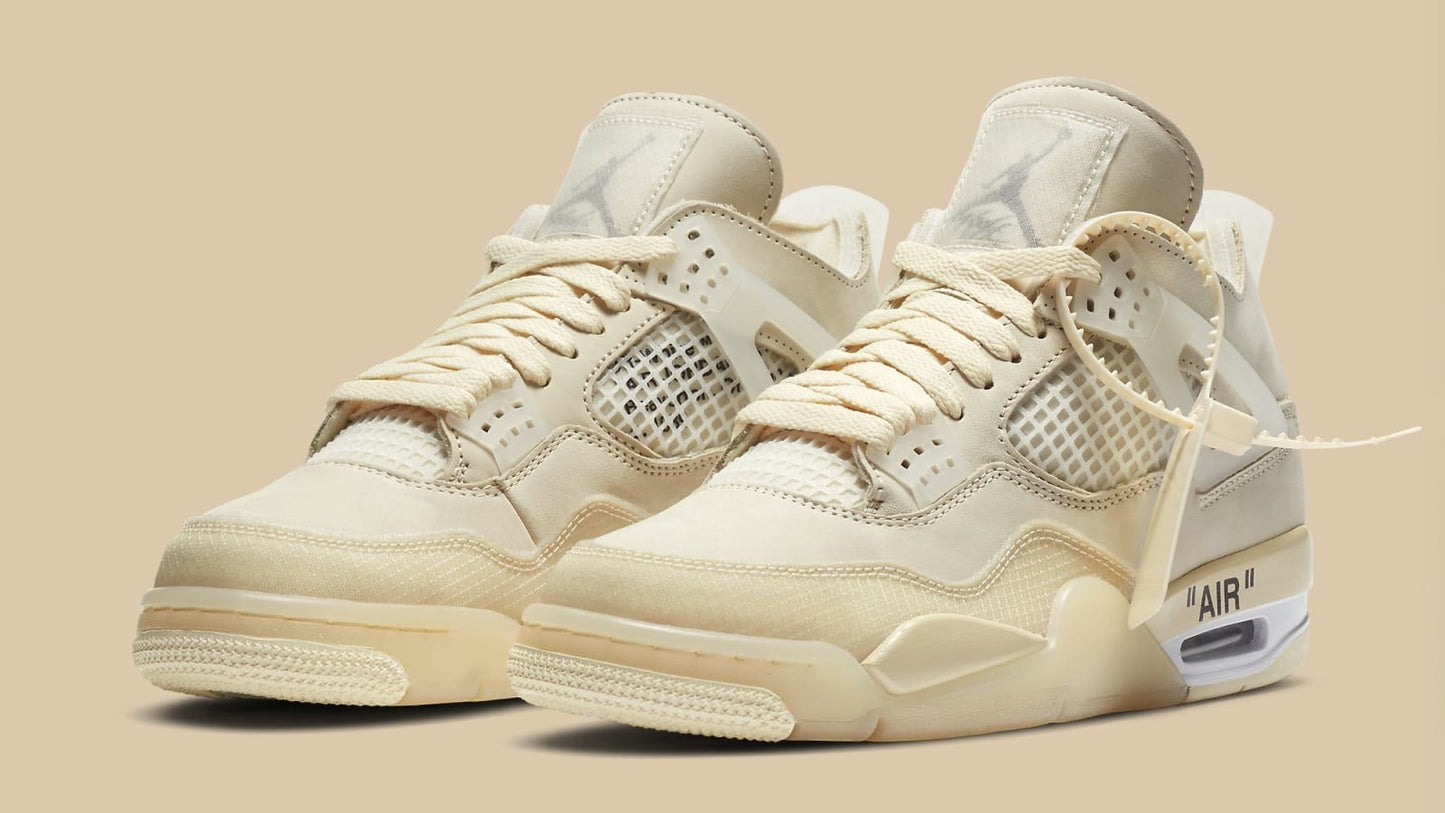 Air Jordan 4 Sail CV9388 Sneakers - Cushioned Stride | Sneakerhead Pick