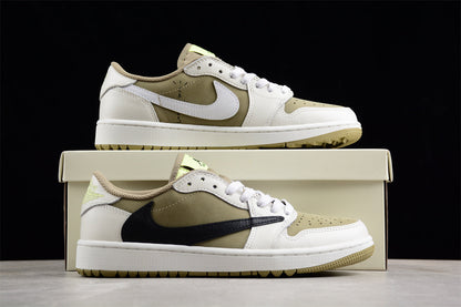 AJ 1 Retro Low Golf Travis Scott Neutral Olive