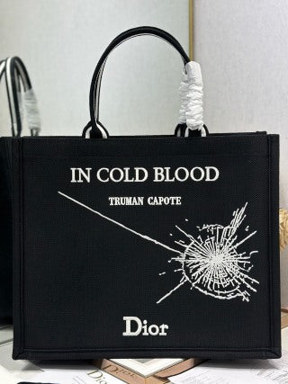 CD Men's Summer 2026 Book Tote Black Canvas 288099