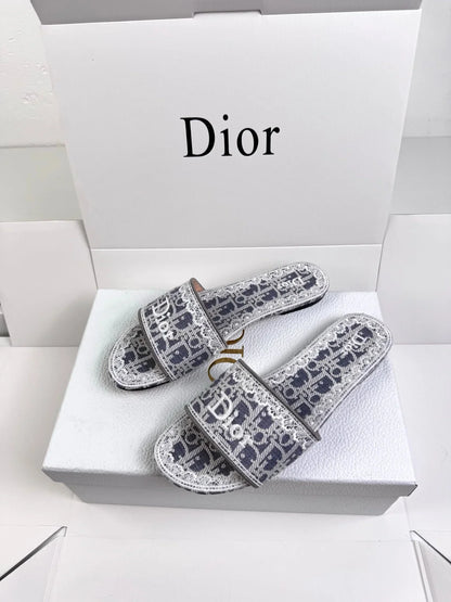 Dior 2026 Bow Sandal Canvas Leather 907874