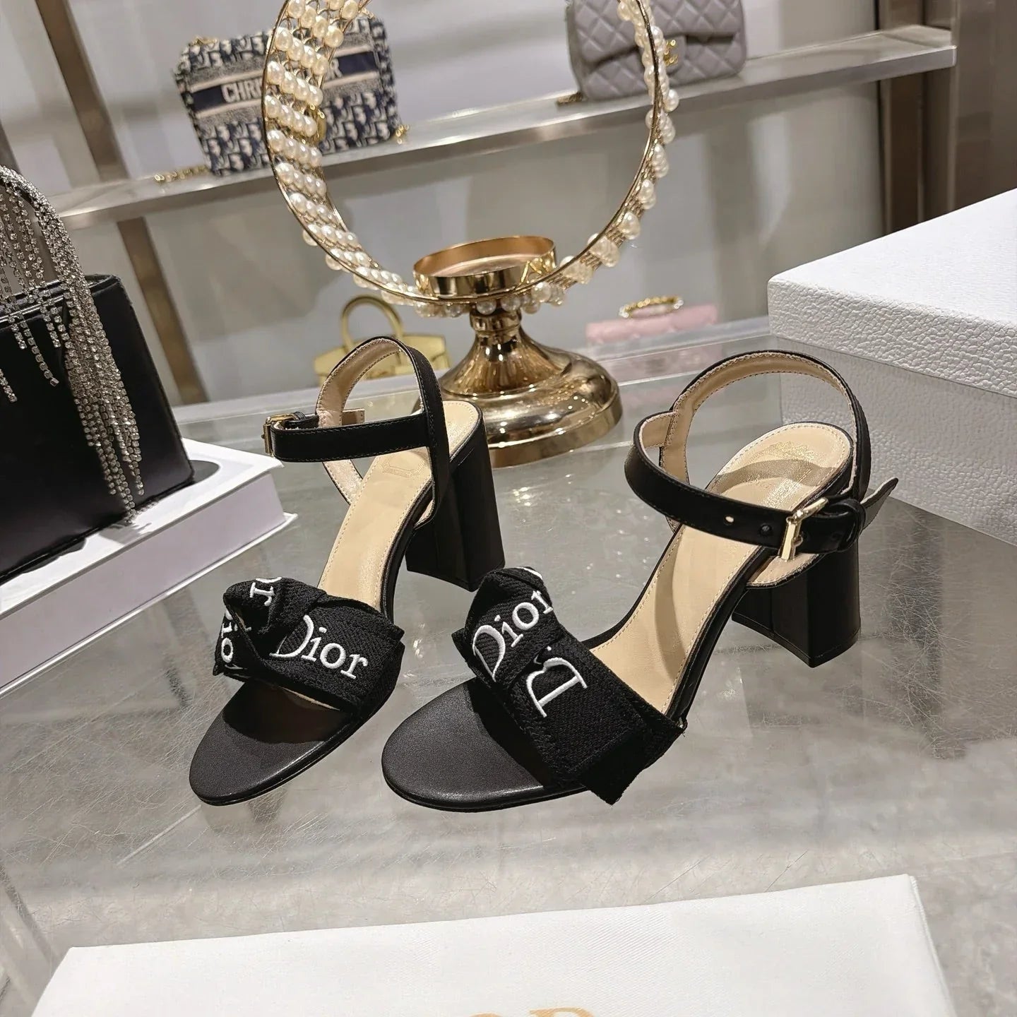 Dior 2026 J'Adior Sandal Fabric Leather 901715