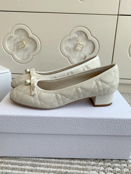 Dior 2026 Bow Pump 30mm Sheepskin 884802