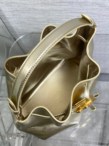 Dior 2026 Bucket Bag 27cm Suede Lambskin