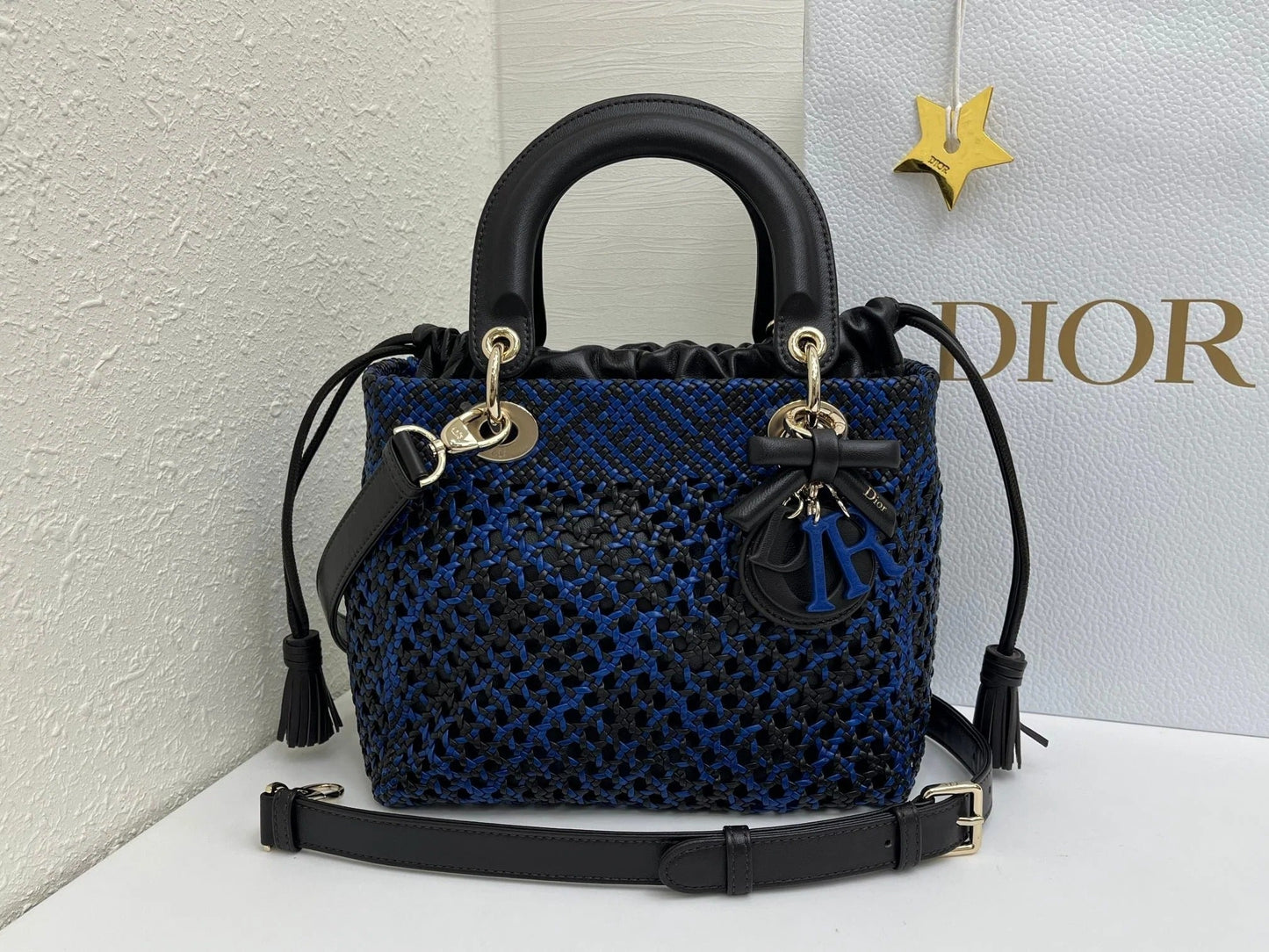 Dior 2026 Woven Bag 24cm Lambskin