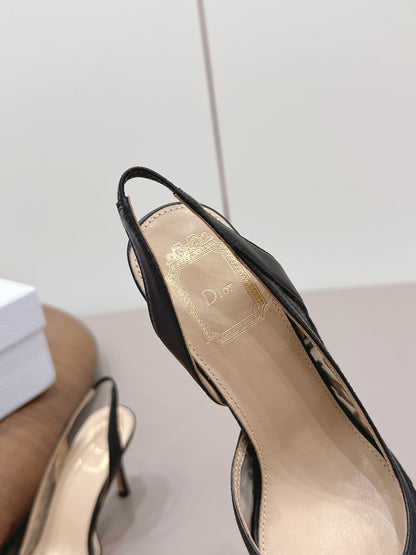 CD 26A Slingback 80 Sheepskin Lace Embroidery
