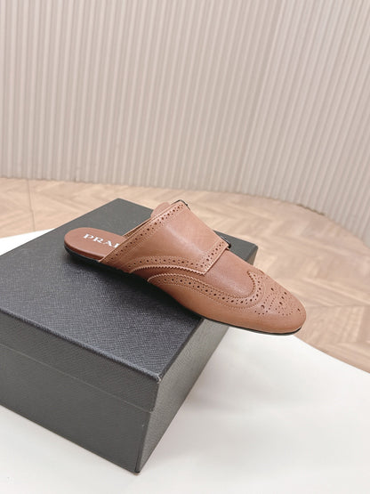 PRA 26S Mule Camel Brown Sheepskin 600581