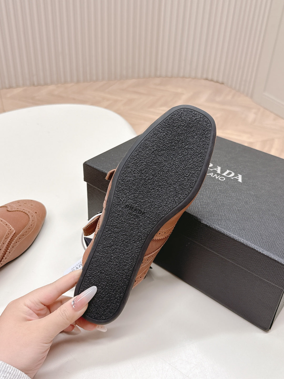 PRA 26S Mule Camel Brown Sheepskin 600581