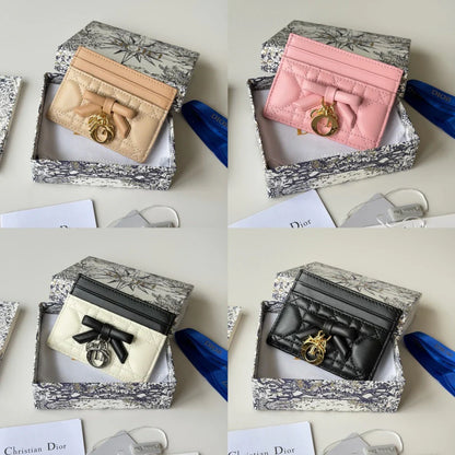 CD 2026 Freesia Card Holder Lambskin