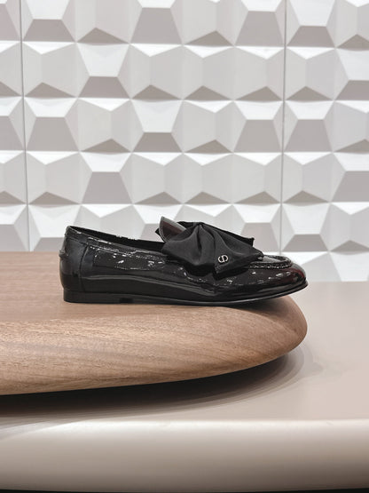 CD Diorissimo Loafer Black Patent Leather 613689