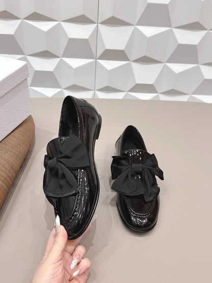 CD Diorissimo Loafer Black Patent Leather 613689