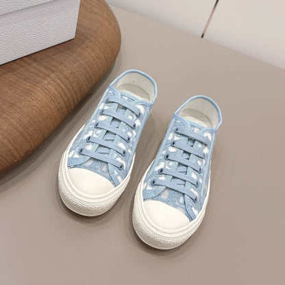 CD Walk'n'Dior Sneaker White Light Blue Cotton Mesh 739319