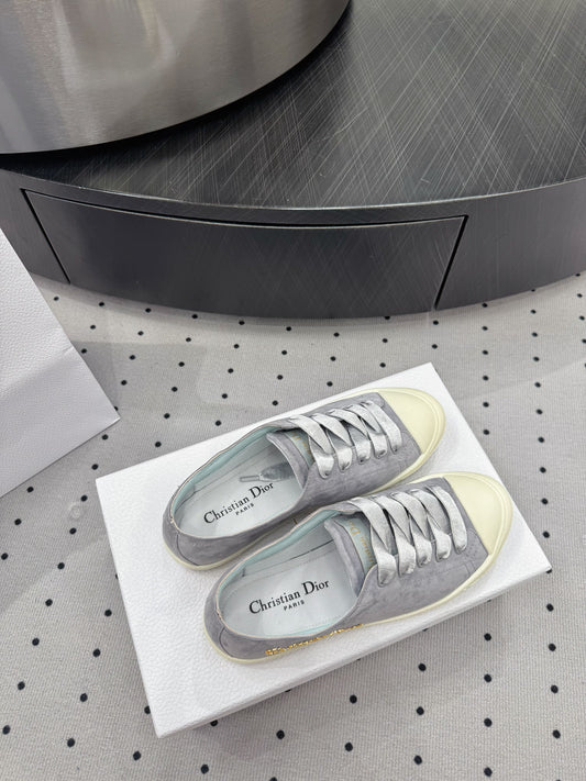 Dior Lucky Sneaker Grey Suede 618072