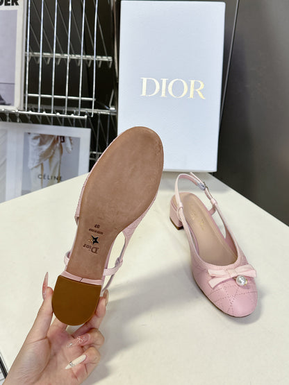 CD 25 Slingback Heel Pink 307173
