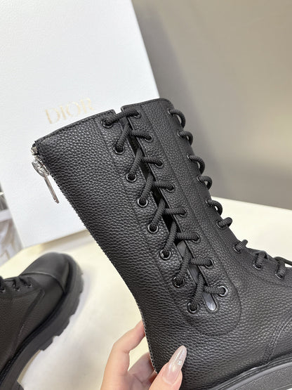 CD Martin Long Boots black top-grain calfskin 430999