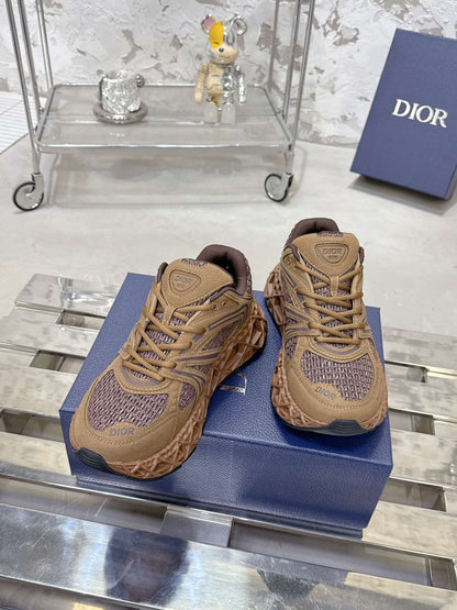 CD 26s Sneaker Brown Mesh Suede 905045