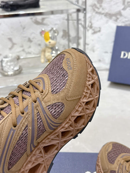 CD 26s Sneaker Brown Mesh Suede 905045