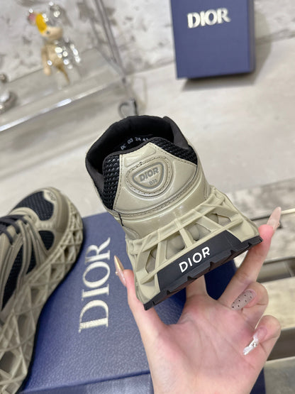 CD 26s Sneaker Olive Black Mesh Suede 905047
