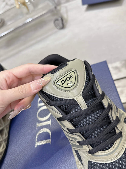 CD 26s Sneaker Olive Black Mesh Suede 905047