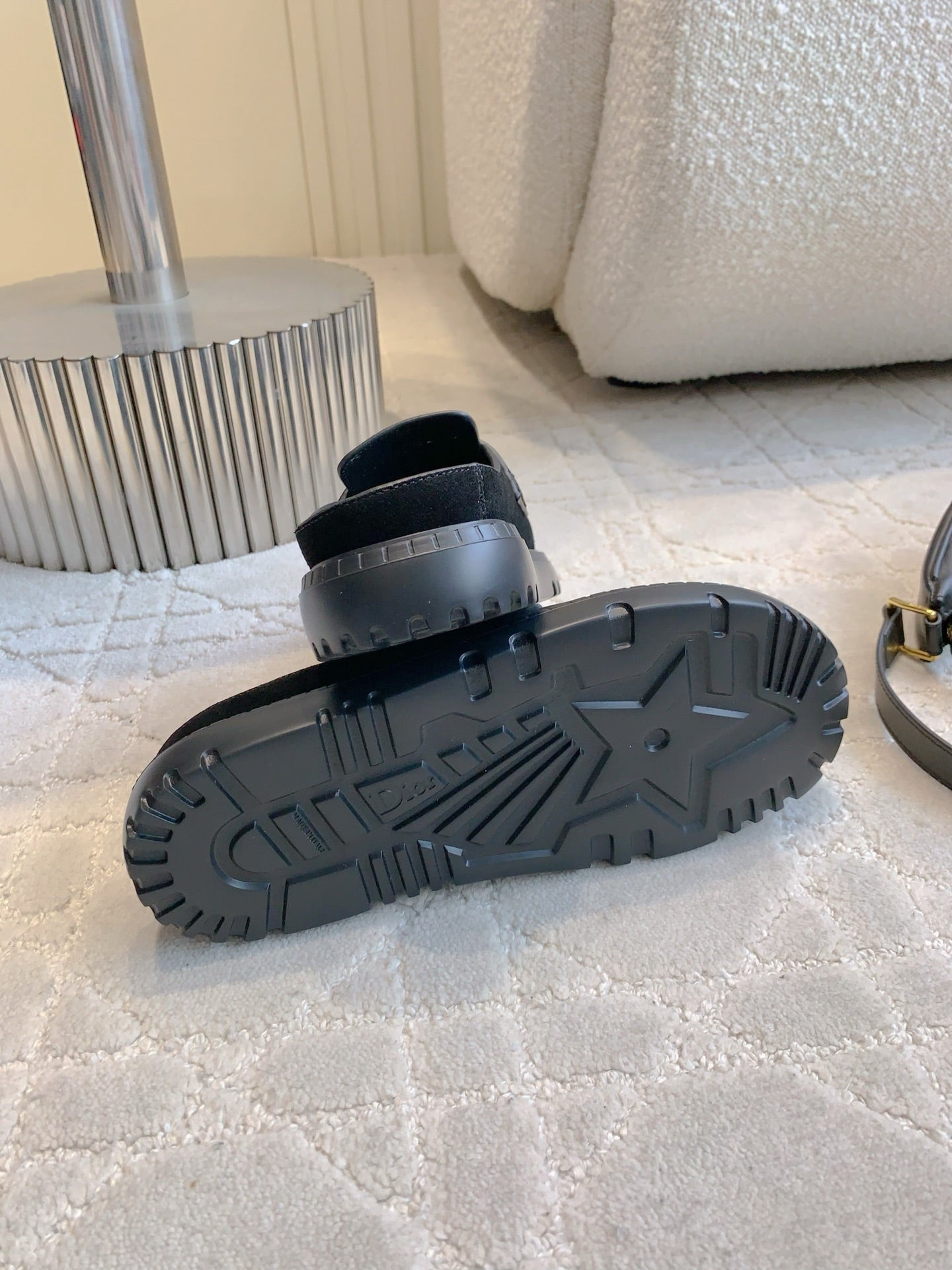 Dior Boy Mule Black Suede 615461
