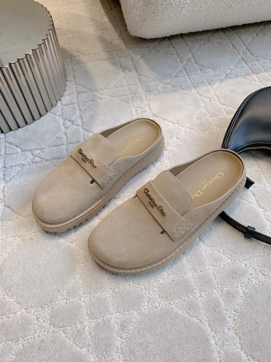 Dior Boy Mule Light Taupe Suede  615462