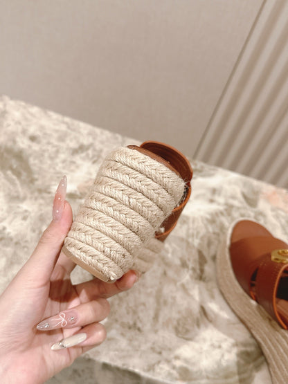CD 30 Montaigne Wedge Slide 85mm  Lambskin 483076