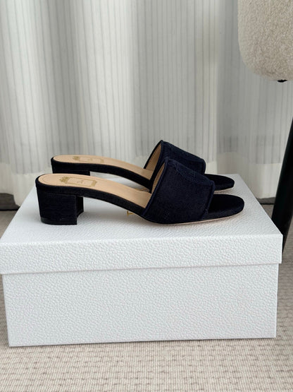 CD Médaillon Slide 4.5cm Dark Blue Denim 849737