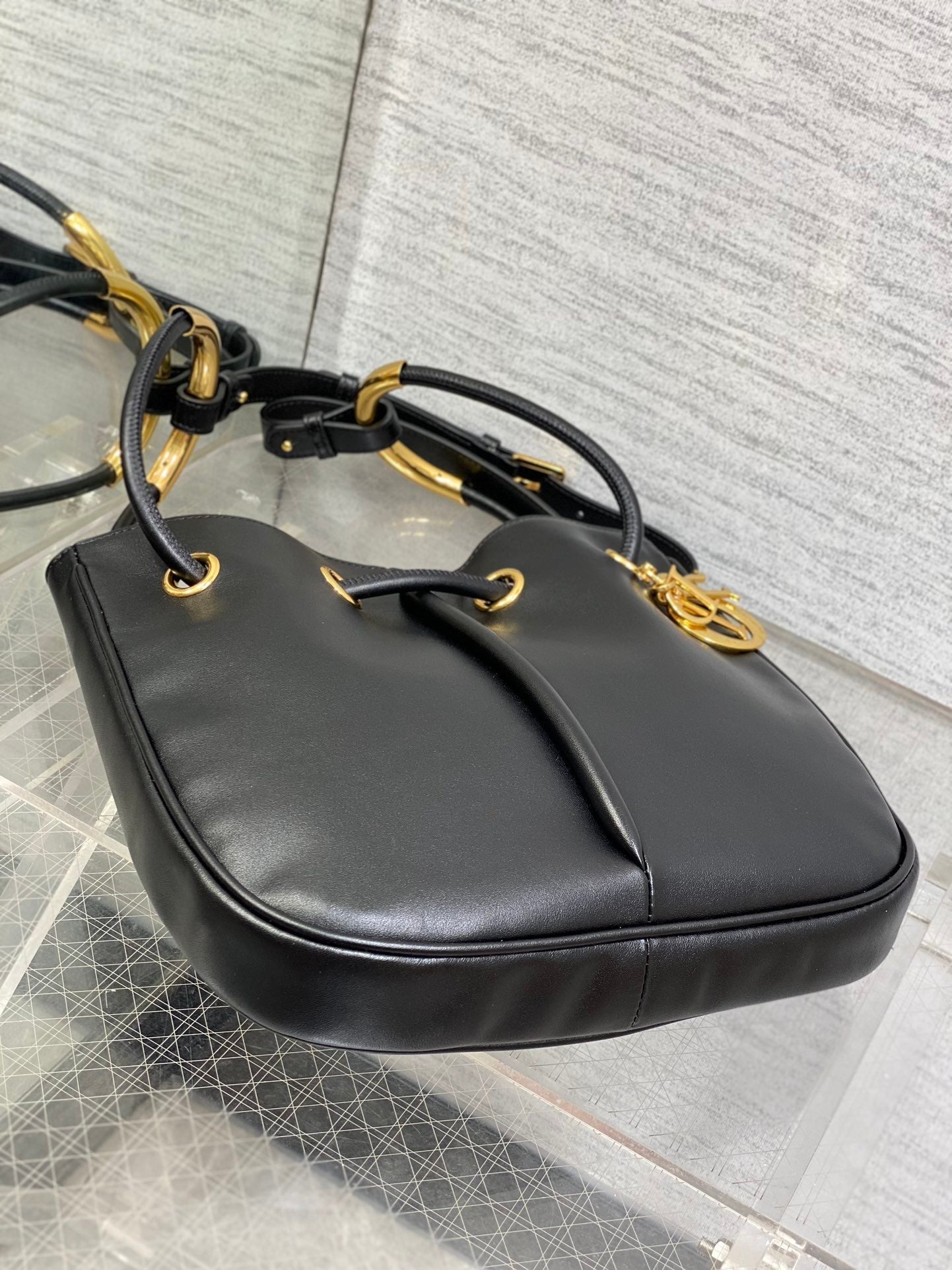 meidum cd nolita 27cm black calfskin