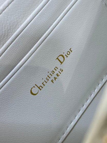 CD Miss Caro 17 Bag White Calfskin 226494