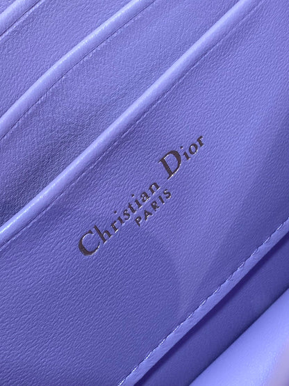 CD Miss Caro 17 Bag Purple Calfskin 229250