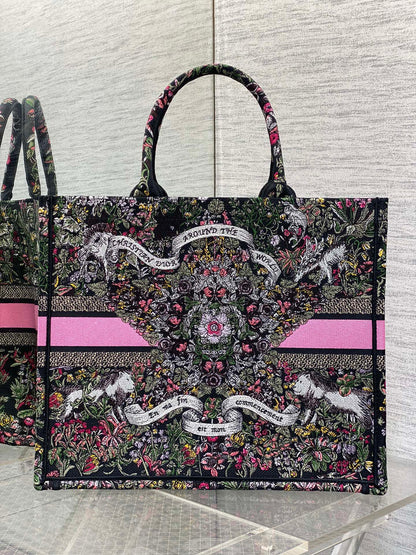 Dior 2026 Around The World Tote Bag Canvas 542528