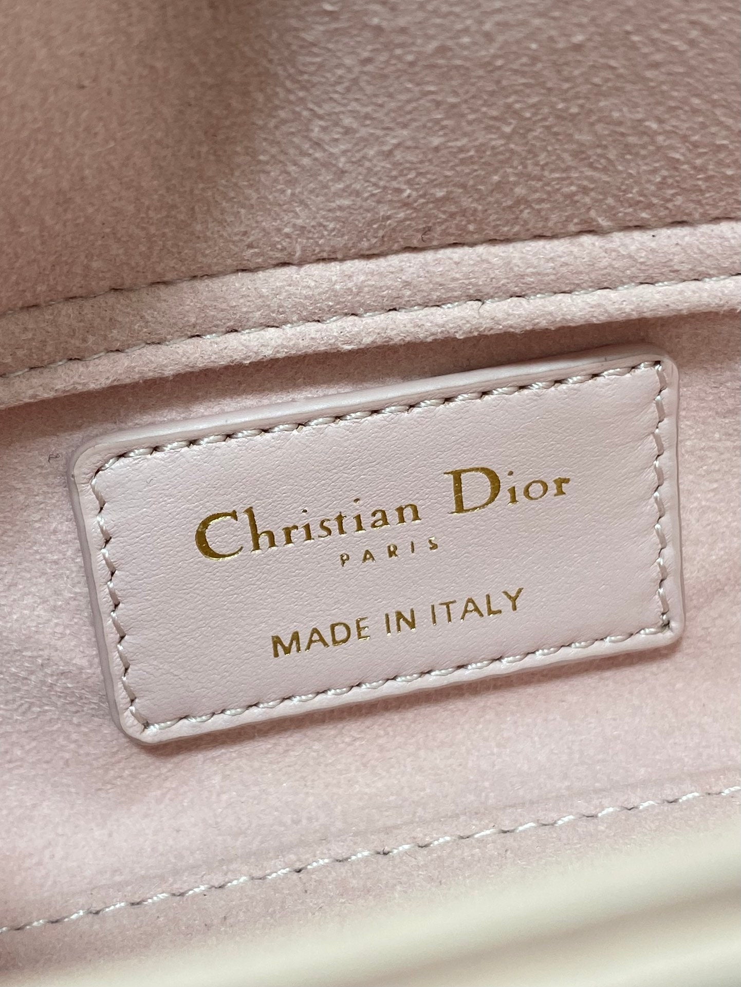 Dior 2026 Bow D-Joy Micro Bag Pink Lambskin